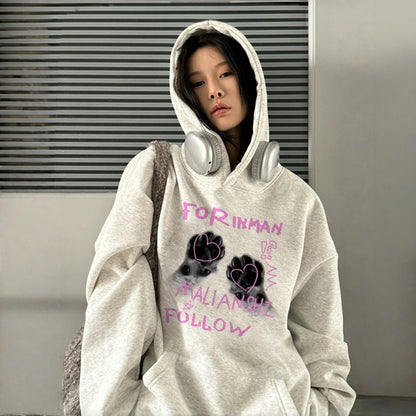 【トップス】アメリカンスタイル レトロ フード付き 合わせやすい パーカー【FCシリーズ】