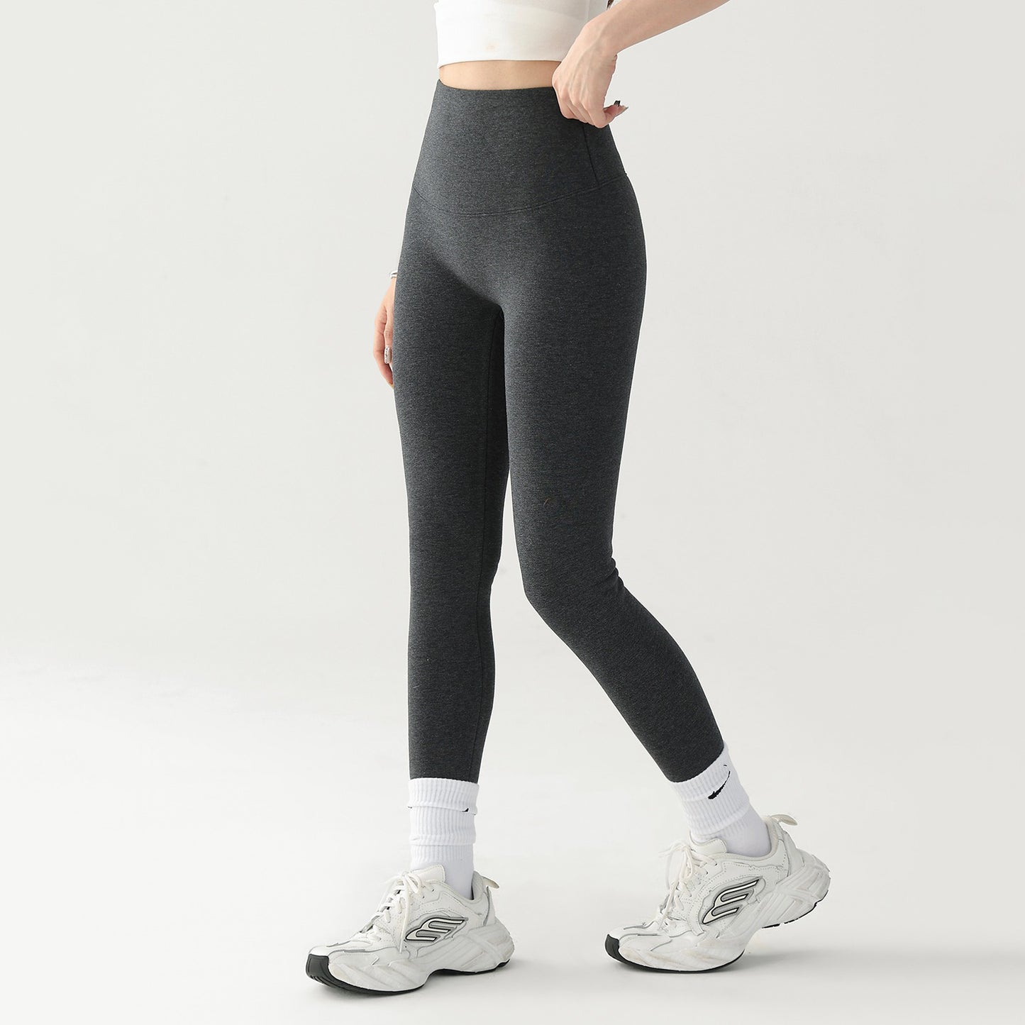 【ボトムス】✨パンツ見えレギンス♡裏起毛ハイウエスト美脚タイツ レディース 着瘦せ【FCシリーズ】