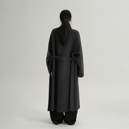 【アウター】高級感 気質よい スタンドネック ウール コート【JZシリーズ】