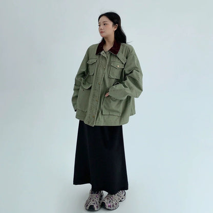 【アウター】春 秋 冬 バーンスタイル リラックス感 ワークウェア ジャケット 【FCシリーズ】