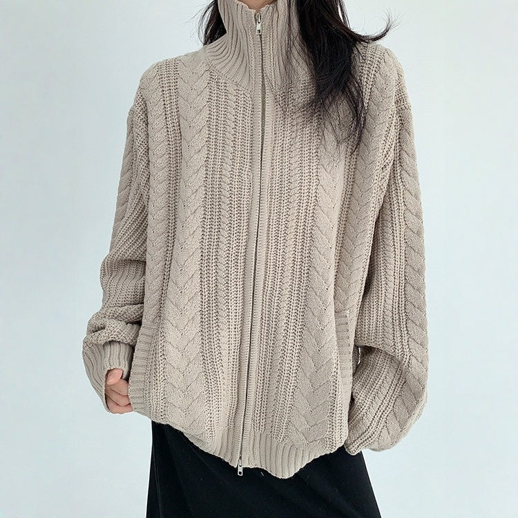 【トップス】レトロ 抜け感 個性的 ニット 【FCシリーズ】