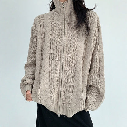 【トップス】レトロ 抜け感 個性的 ニット 【FCシリーズ】