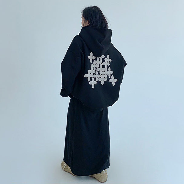 【トップス】春秋冬 アメカジ ヴィンテージ 刺繍ワッペン パーカー 裏起毛 スウェット【FCシリーズ】