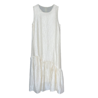 【ワンピース】夏 ノースリーブ 切り替え ルーズ ワンピース 【SNシリーズ】