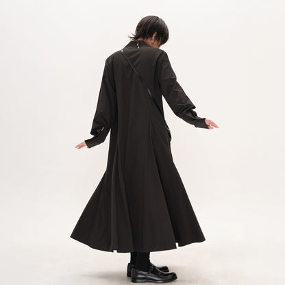 【ワンピース】レトロ ワンピース レディース 大きいサイズ ゆったり 体型カバー ミディアム丈 ロングワンピース 初秋【JZシリーズ】