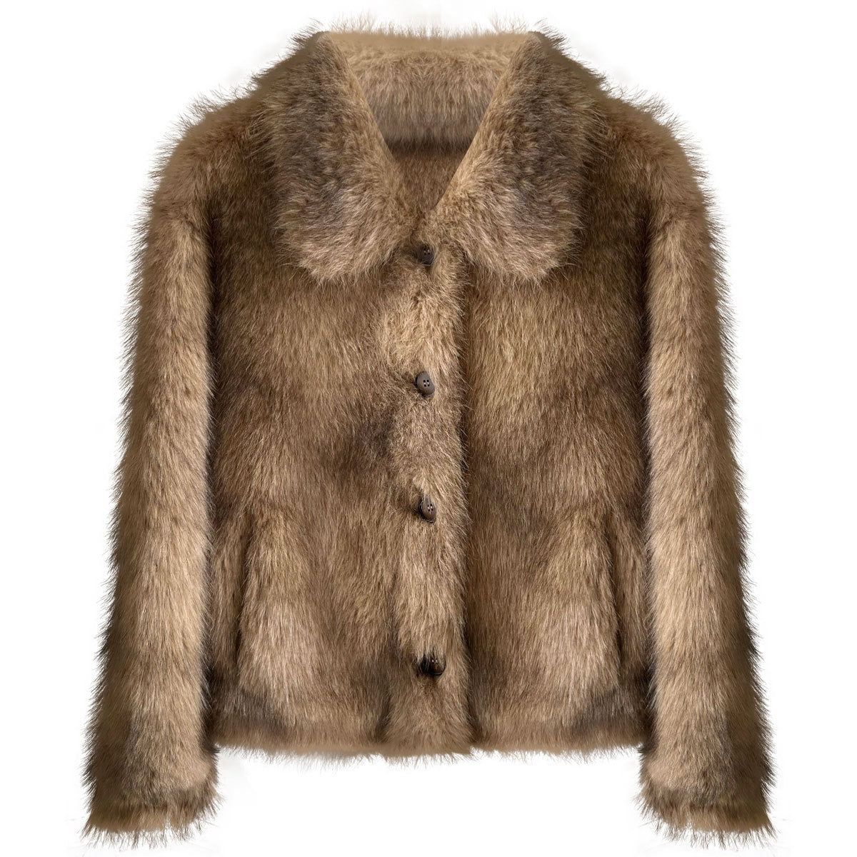 【アウター】春 秋 冬 フェイクファー フェイクミンク ショート丈 ジャケット 【JZシリーズ】