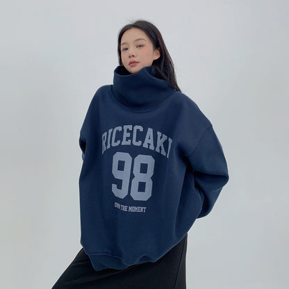 【トップス】アヘビー裏起毛 アメカジ ヴィンテージ風 パーカー ハイネックスウェット【FCシリーズ】