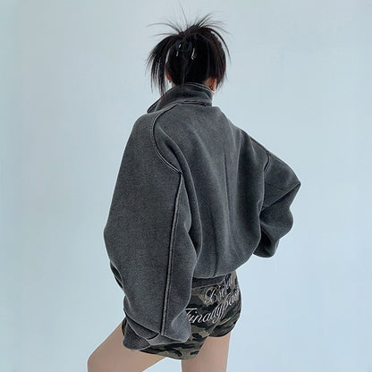 【アウター】春 秋 冬 ヴィンテージ加工 ショート丈 ジャケット 【FCシリーズ】