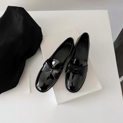 【シューズ】太ヒール ローファー パンプス 【JZシリーズ】