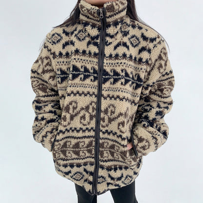 【アウター】冬用 ボア×中綿ジャケット  袖取り外し 2WAY綿入れコート【FCシリーズ】