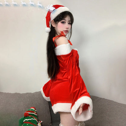 【クリスマス】パーティー服 舞台衣装 セクシーうさぎガール衣装クリスマスコスナイトクラブバー