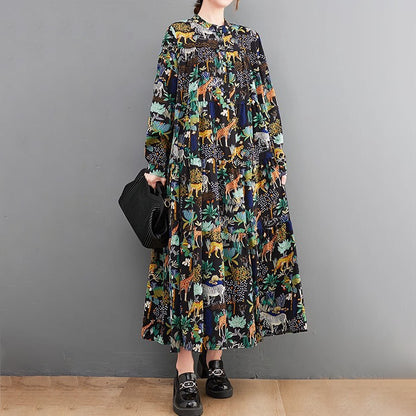 【ワンピース】大きいサイズ  上質感＆大人可愛い シルエットすっきり カジュアル花柄 【SHシリーズ】