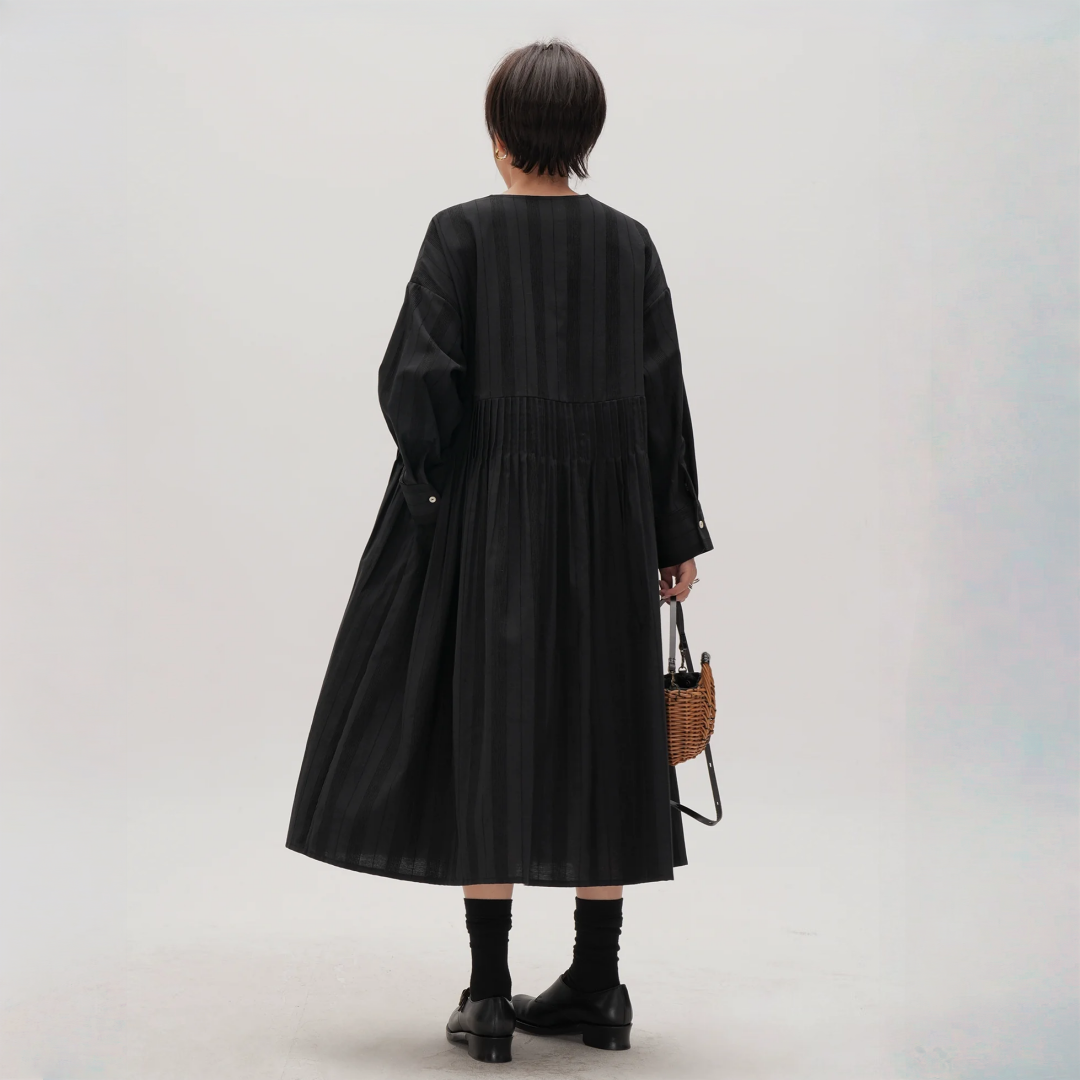 【ワンピース】春 秋 冬 クルーネック 長袖  ワンピース 【JZシリーズ】