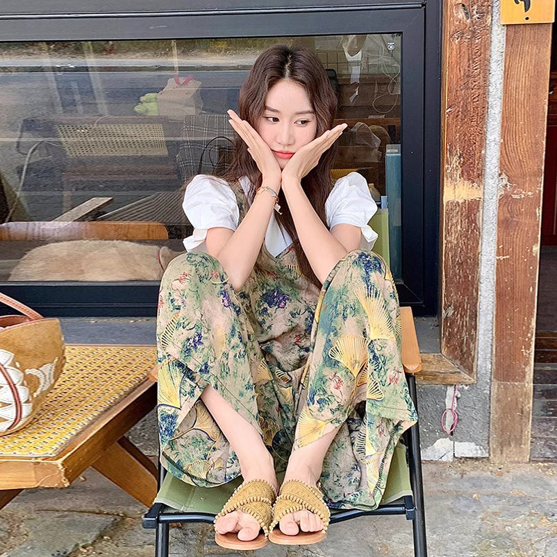 【ボトムス】夏新作 ゆるかわカジュアル オールインワン【SHシリーズ】