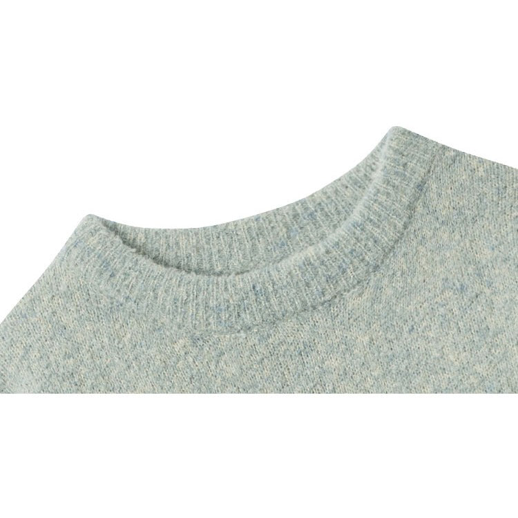 【トップス】立体ねこデザイン クルーネックニット 男女兼用 秋冬 ゆったり着用 プルオーバー【FCシリーズ】