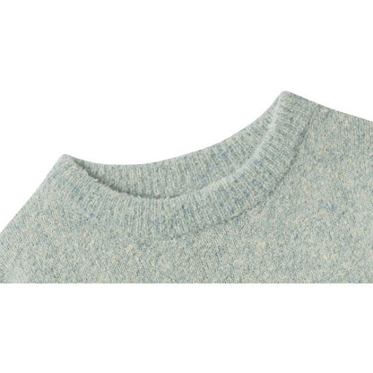 【トップス】立体ねこデザイン クルーネックニット 男女兼用 秋冬 ゆったり着用 プルオーバー【FCシリーズ】