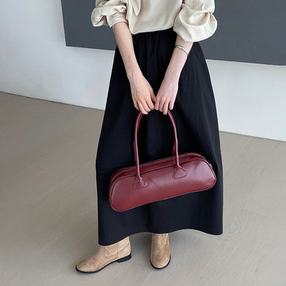 【ボトムス】ミニマル通勤スタイル ウエストゴム ロングスカート 着回し力抜群の万能ボトムス【JZシリーズ】