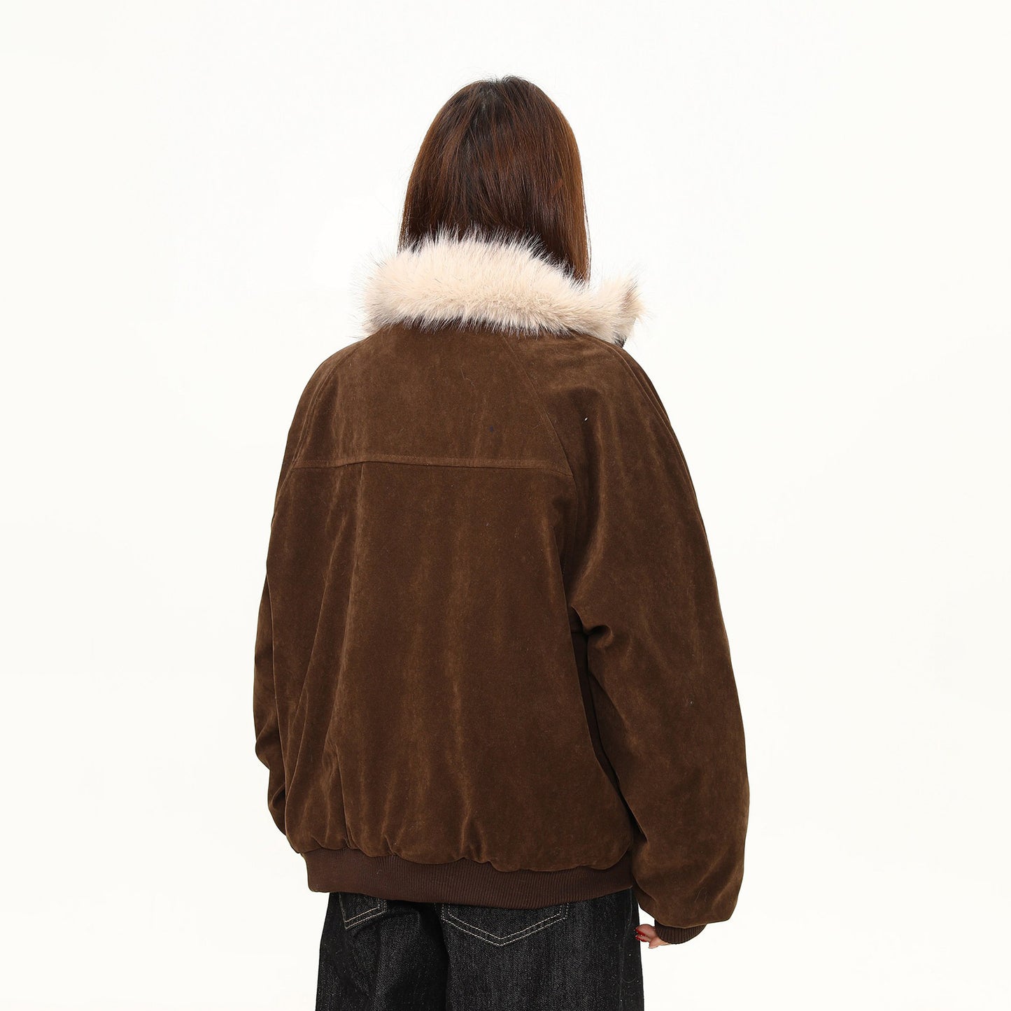 【アウター】ミラード イーグルモチーフ 中綿ジャケット ヴィンテージ風 ワーク レディース 厚手 綿入れコート【FCシリーズ】