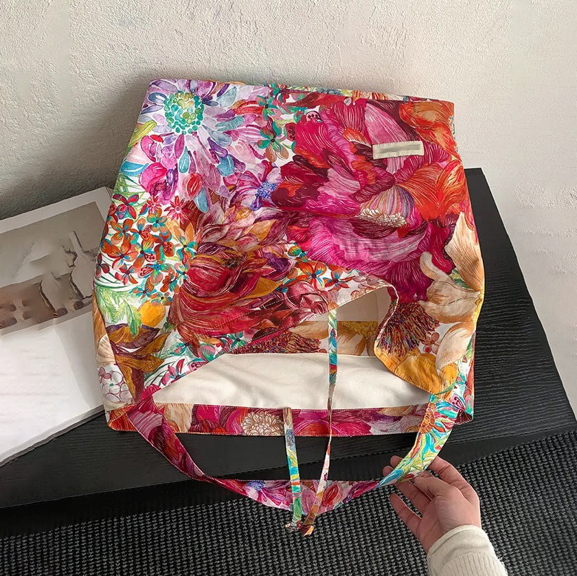 🌟最適コーデアイテム！【バッグ】超大容量 キャンバストート 通勤・カジュアル ワンショルダー＆ハンドバッグ【SHシリーズ】