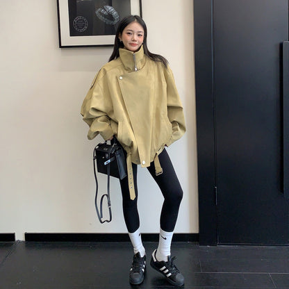 【アウター】フェイクレザー レトロ レトロ ジャケット 【FCシリーズ】