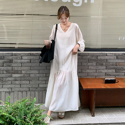 2点セット！【セットアップ】春夏秋 ヴィンテージ感あふれるベスト×ワンピースセットアップ  ゆったりシルエット ワンピ 2点セット 韓国風コーデ【JZシリーズ】