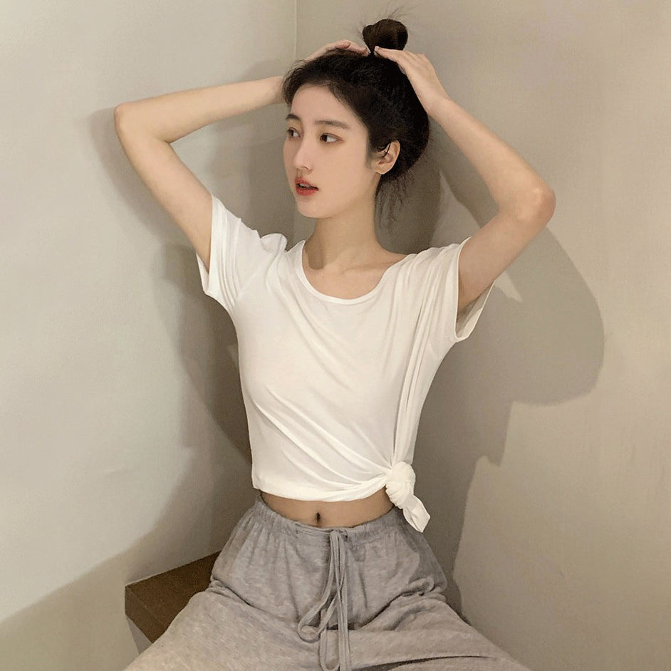 【トップス】冷感 Tシャツ レディース 夏 UVカット 無地 半袖 ゆったり 体型カバー インナー 人気 ベーシック【JZシリーズ】