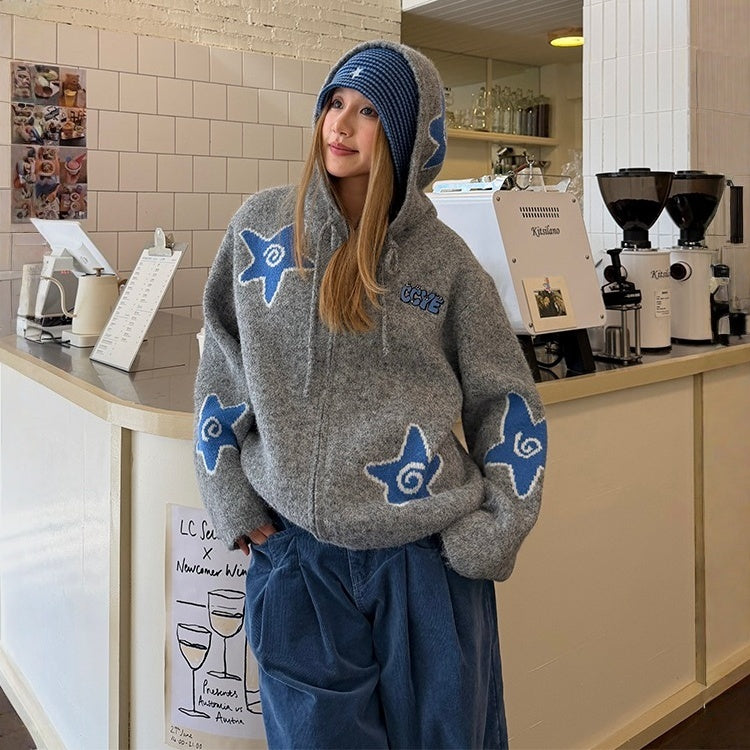 【トップス】アメリカンスタイル スタールーズ 男女兼用 カーディガン【FCシリーズ】