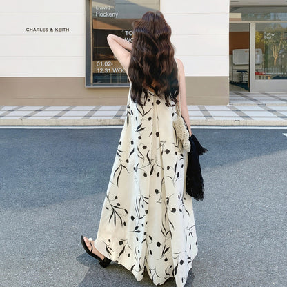 2点セット！【セットアップ】フレンチ 蝶々 シアーシャツ+キャミワンピース セット レディース 夏 かわいい 上品 ロングワンピース【SHシリーズ】