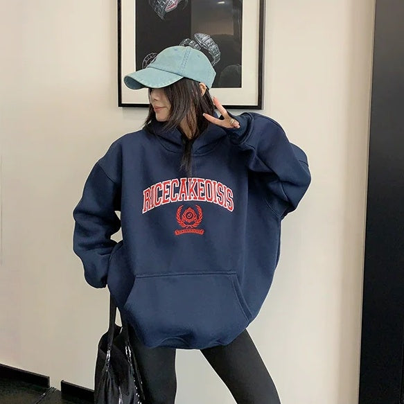 【トップス】刺繍 春 秋 冬 ヘビーウェイト 裏起毛  フード付き パーカー 【FCシリーズ】