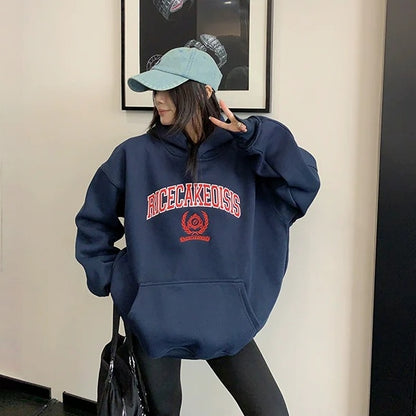 【トップス】刺繍 春 秋 冬 ヘビーウェイト 裏起毛  フード付き パーカー 【FCシリーズ】