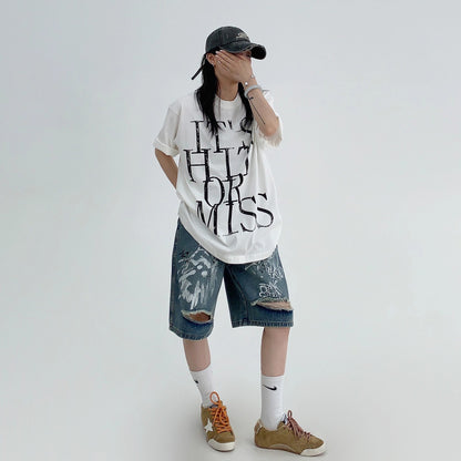 【トップス】ヴィンテージ風 ウォッシュド ロゴ クロップドTシャツ【FCシリーズ】