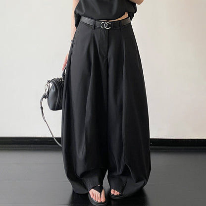 【セットアップ】【単品注文】レーストリム ベアトップ キャミソール＋ワイドパンツ 上下セット ハイウエスト きれいめ 上品 春夏【FCシリーズ】