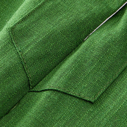 【ワンピース】【10～15日内発送】高級感 2WAY グリーン森ガール風 ノースリーブホルターネック 肩あきワンピース【JZシリーズ】