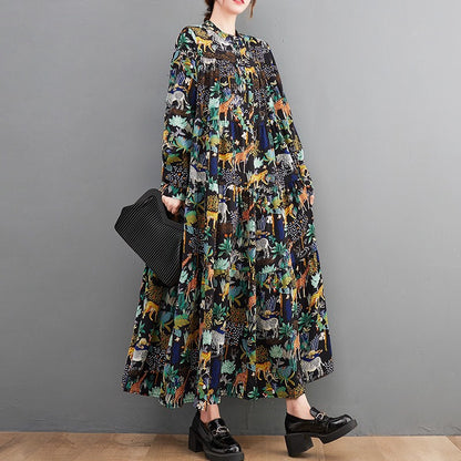 【ワンピース】大きいサイズ  上質感＆大人可愛い シルエットすっきり カジュアル花柄 【SHシリーズ】