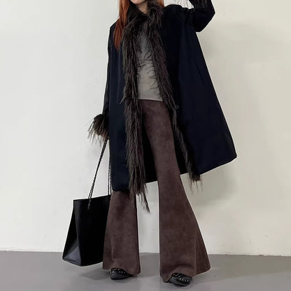 【アウター】新作 デザイン感 細見え ミディアム丈 綿入れコート  フリンジ パーカー中綿ジャケット【FCシリーズ】【15～20日内発送】