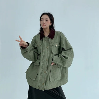 【アウター】春 秋 冬 バーンスタイル リラックス感 ワークウェア ジャケット 【FCシリーズ】