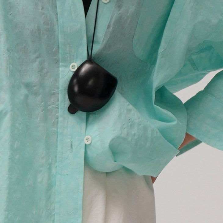 【トップス】【15日内発送】春 秋 夏 グレイッシュブルー UV対策 長袖シャツ 【JZシリーズ】