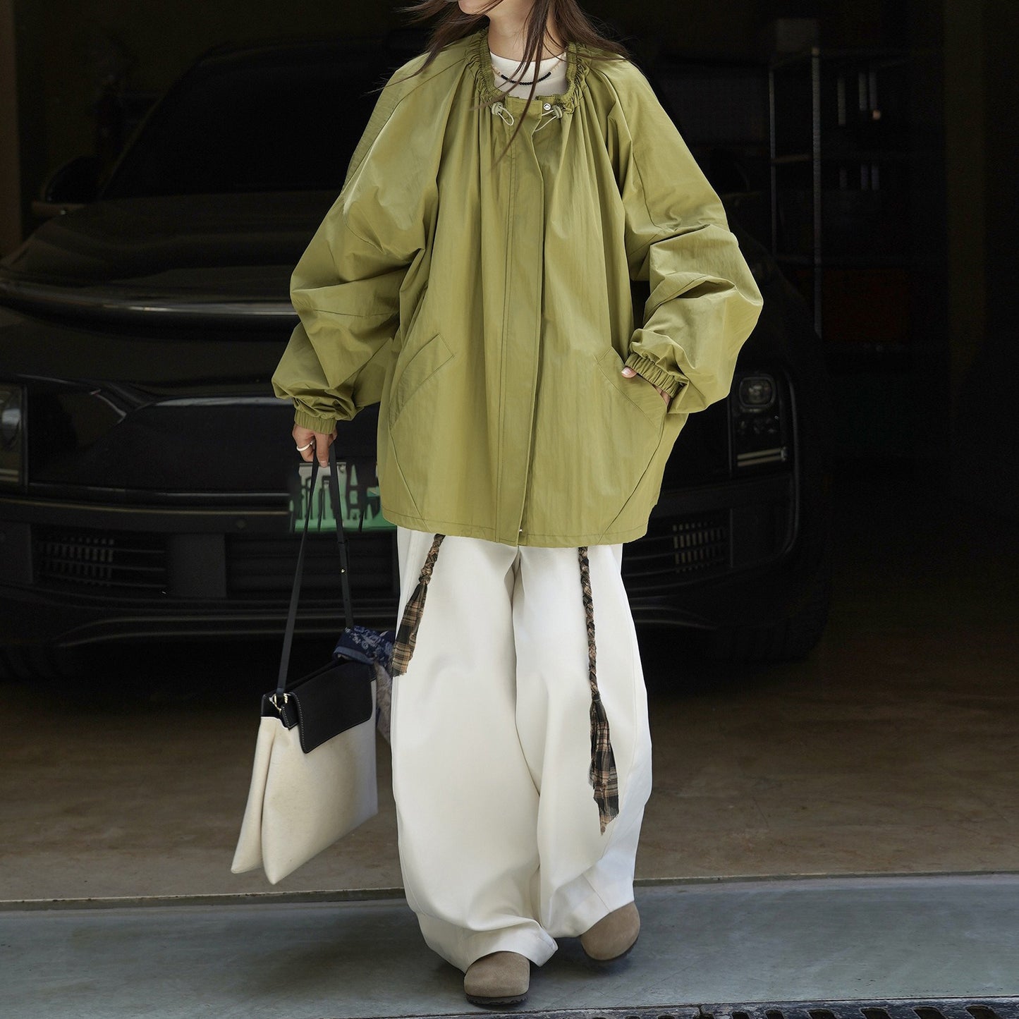 【アウター】初秋新作 韓国風 アウトドアジャケット 防風＆ゆったりシルエットのカジュアルアウター【JZシリーズ】