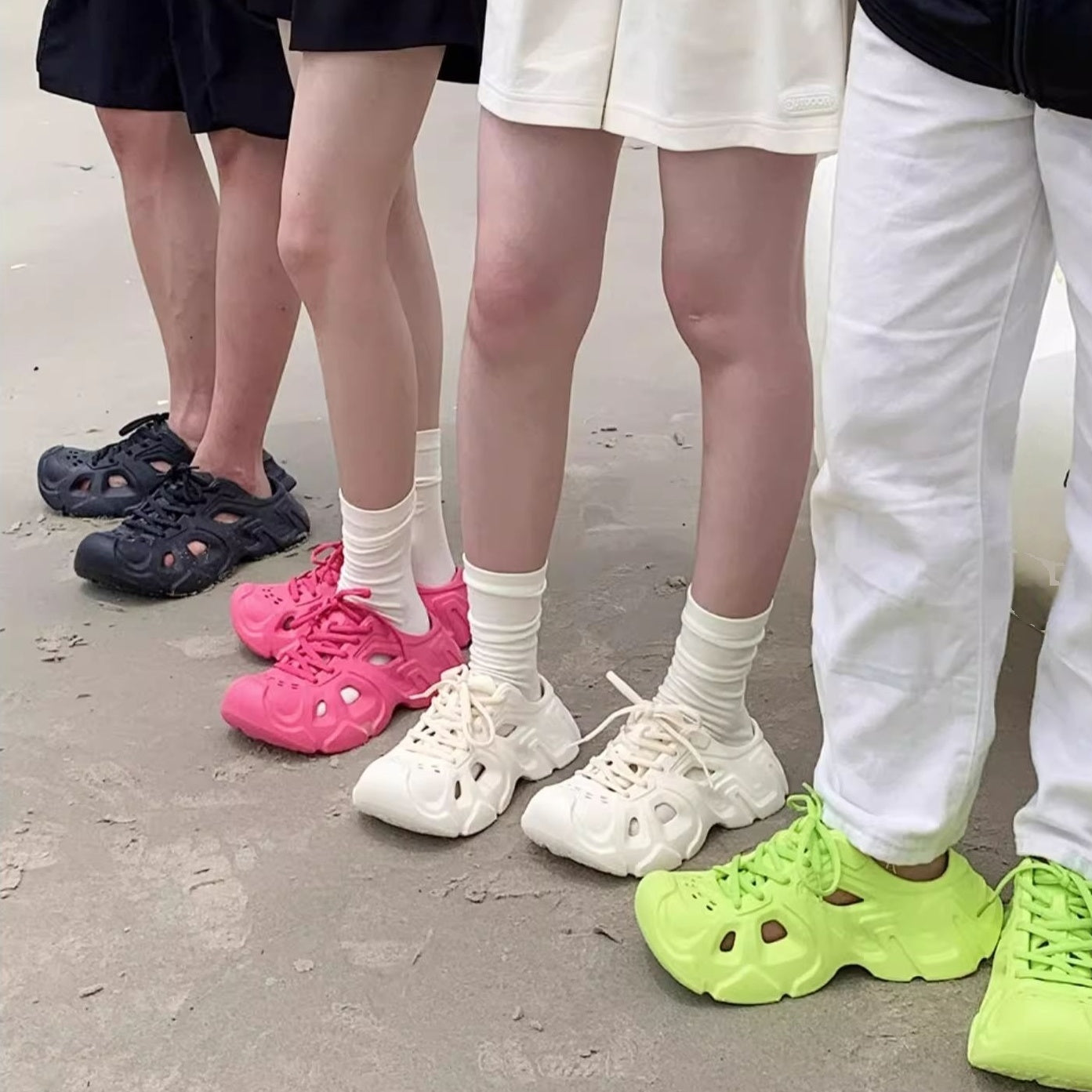 【シューズ】夏 ストリート 厚底 涼やか サンダル