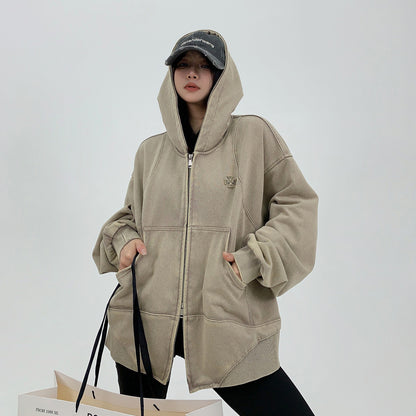 [外套] 美式春秋復古連帽外套 [FC系列]