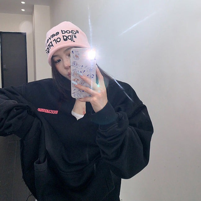 【トップス】グラデーションウォッシュスウェット レディース 古着風 厚手トレーナー ゆったりシルエット パーカー【FCシリーズ】