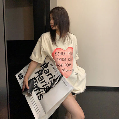 復古水洗感寬鬆T恤｜夏季百搭休閒短袖【FC系列】