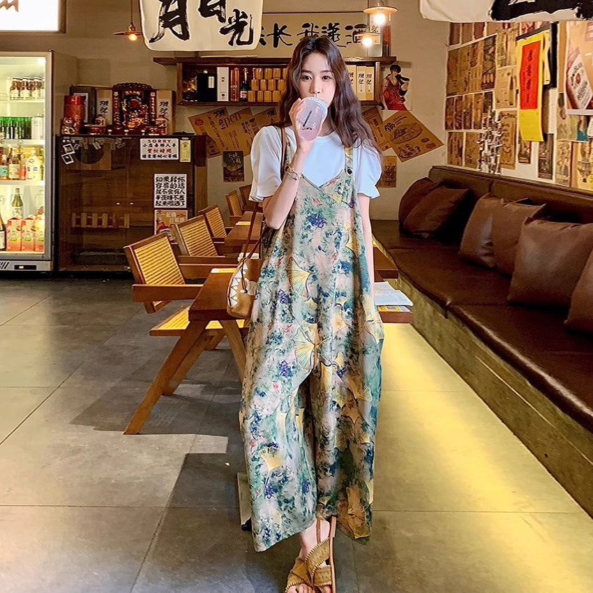 【ボトムス】夏新作 ゆるかわカジュアル オールインワン【SHシリーズ】