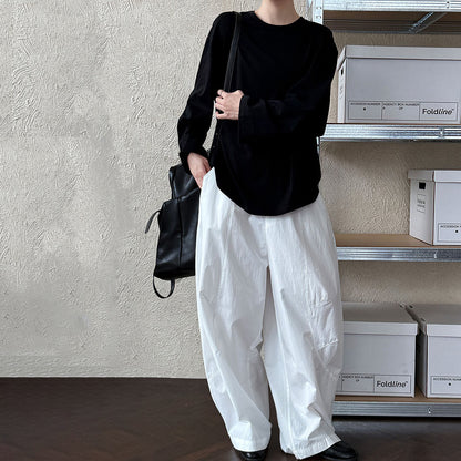 【トップス】秋 韓国風 ブラウス 着回し力抜群 ゆったり シルエットシャツ【SNシリーズ】