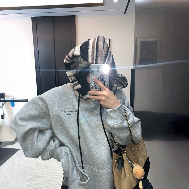 【トップス】切り替え 春 秋 冬 裏起毛 フード付き パーカー【FCシリーズ】