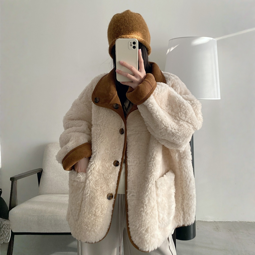 【アウター】リバーシブル 厚手 総ボア 春 秋 冬両面着用可 ジャケット 【FCシリーズ】