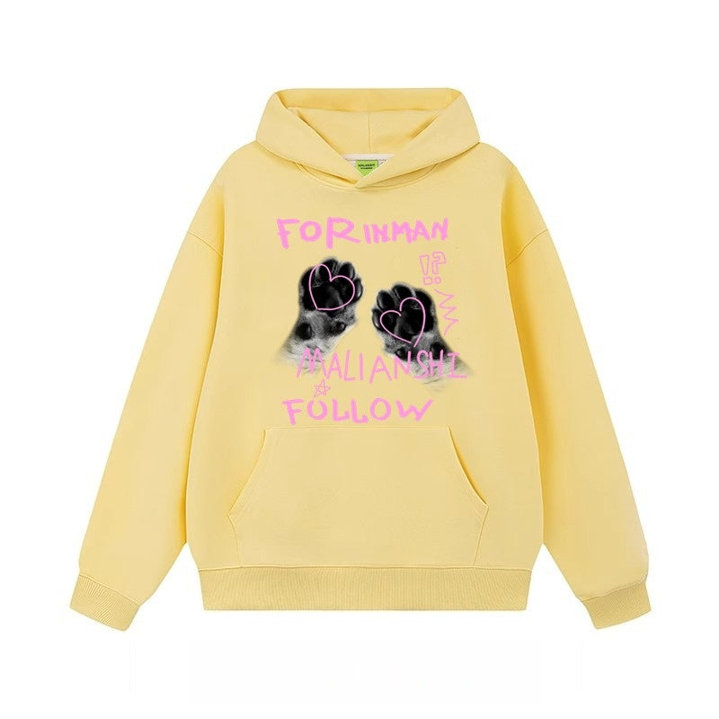 【トップス】アメリカンスタイル レトロ フード付き 合わせやすい パーカー【FCシリーズ】