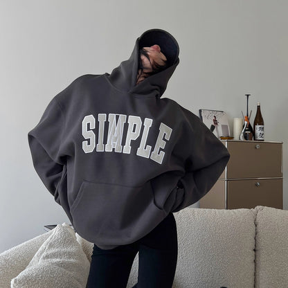 【トップス】ロゴ刺繍入り ゆるシルエット レトロパーカー レディースカジュアル【FCシリーズ】