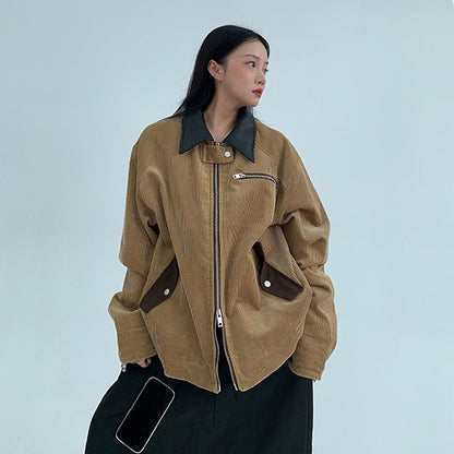 【アウター】春 秋 冬 バーンスタイル コーデュロイ アメリカン ジャケット 【FCシリーズ】