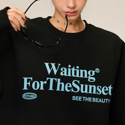 【トップス】星形ワッペン アメリカンヴィンテージ風 ゆったりシルエット ラウンドネック パーカー 【FCシリーズ】